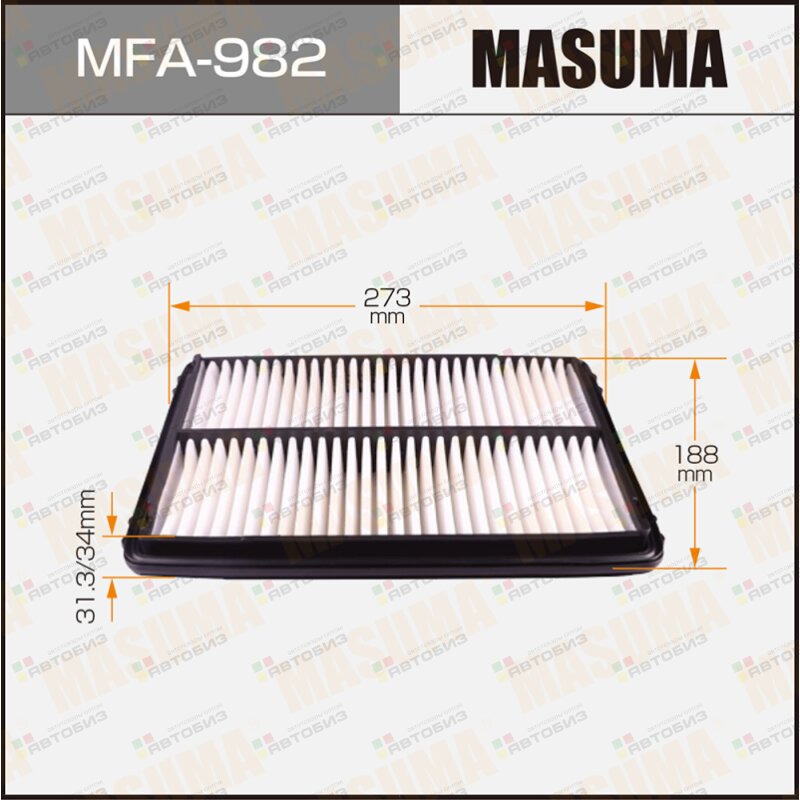 Фильтр воздушный MASUMA MFA982