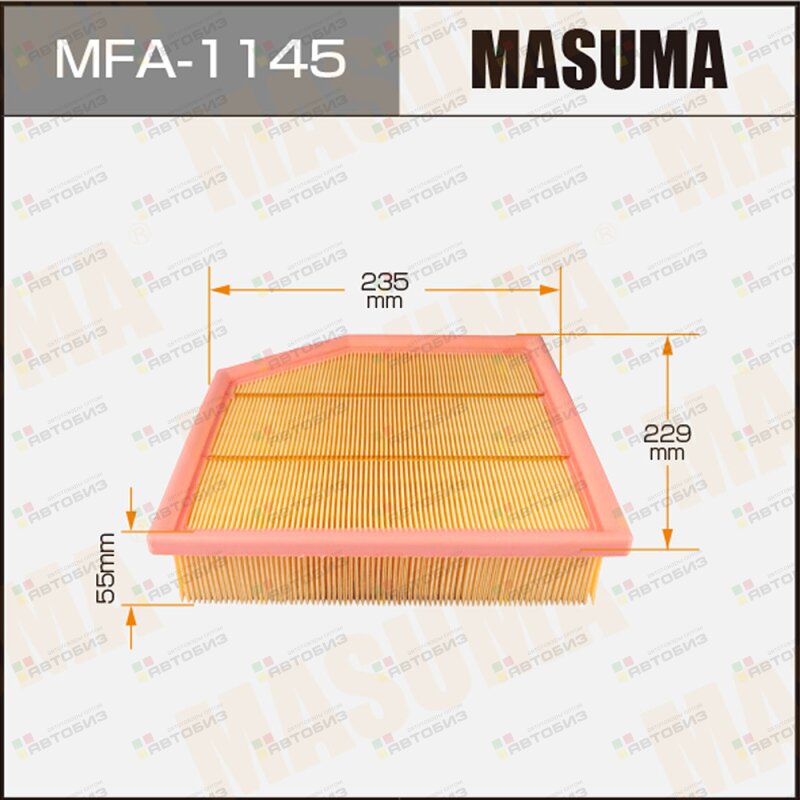 Воздушный фильтр A-1022  Masuma MASUMA MFA1145