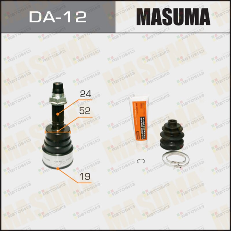 ШРУС MASUMA 19x521x24 (1/6) MASUMA DA12