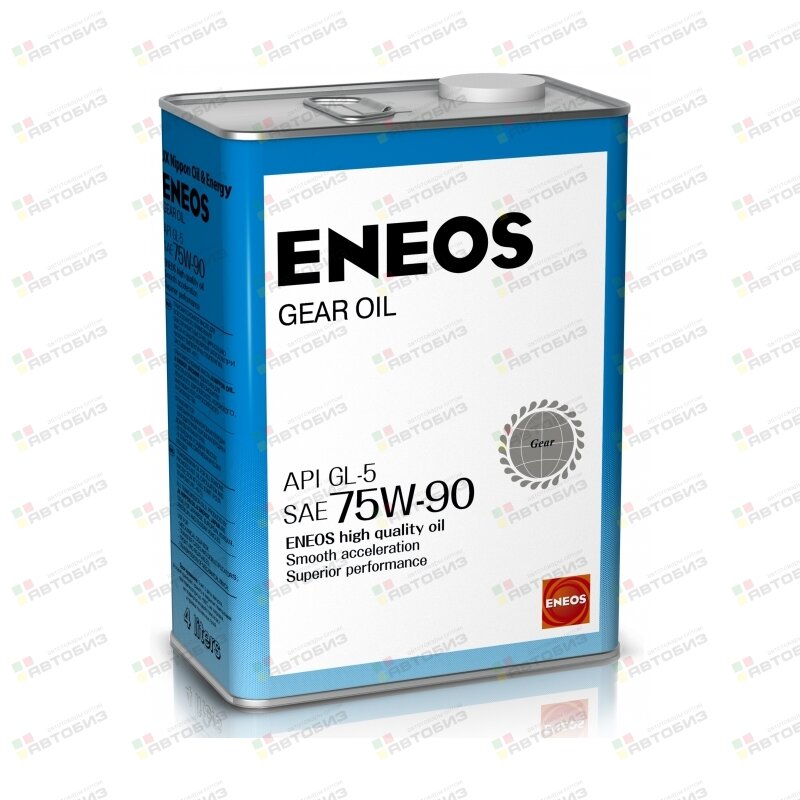 Жидкость ENEOS трансм 75W90 GL-5 4л (1/6) ENEOS 11137