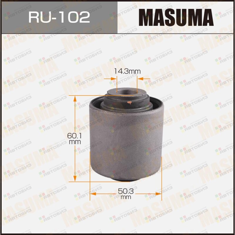 Сайлентблок Masuma MASUMA RU102