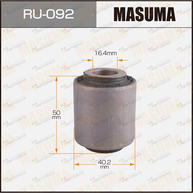 Сайлентблок передней тяги MASUMA RU092