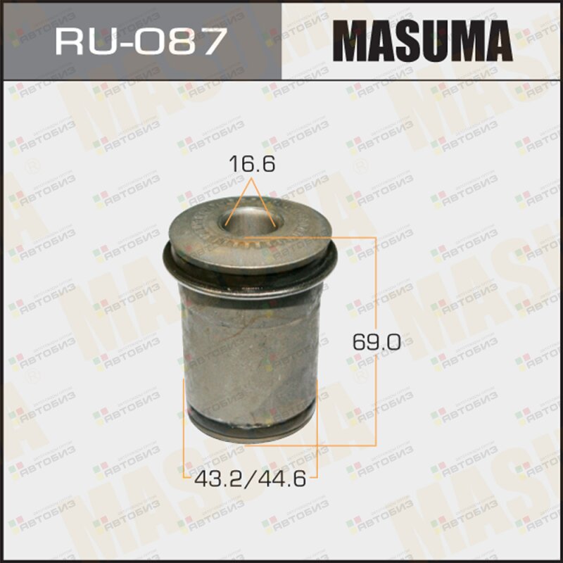 Сайлентблок пер нижнего рычага MASUMA RU087