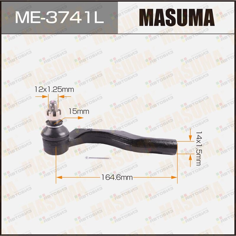 НАКОНЕЧНИК РУЛЕВОЙ ТЯГИ MASUMA OUT JZS147 JZX93 ( MASUMA ME3741L