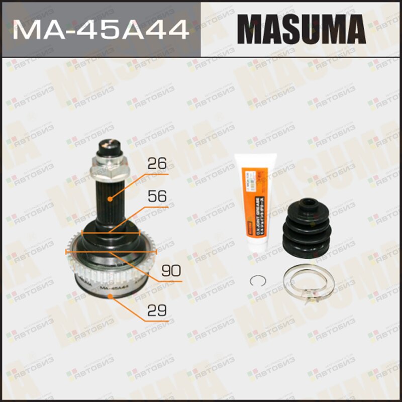 Шрус Mazda Familia Masuma Ma-45A44 Masuma арт MA45A44 MASUMA MA45A44