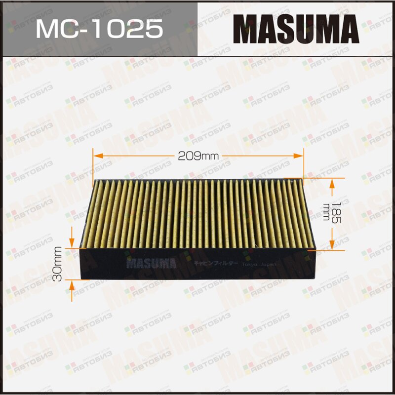 Фильтр салона MASUMA MC1025