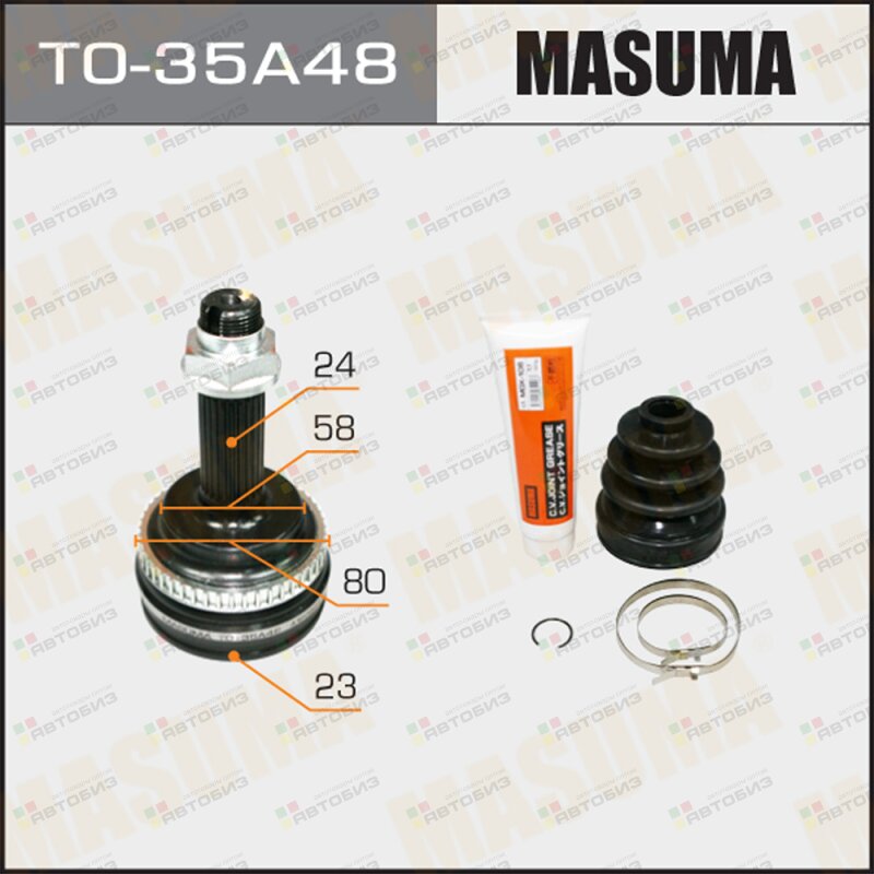 ШРУС Masuma 23x58x24x48 (1/6) TO-35A48 MASUMA TO35A48