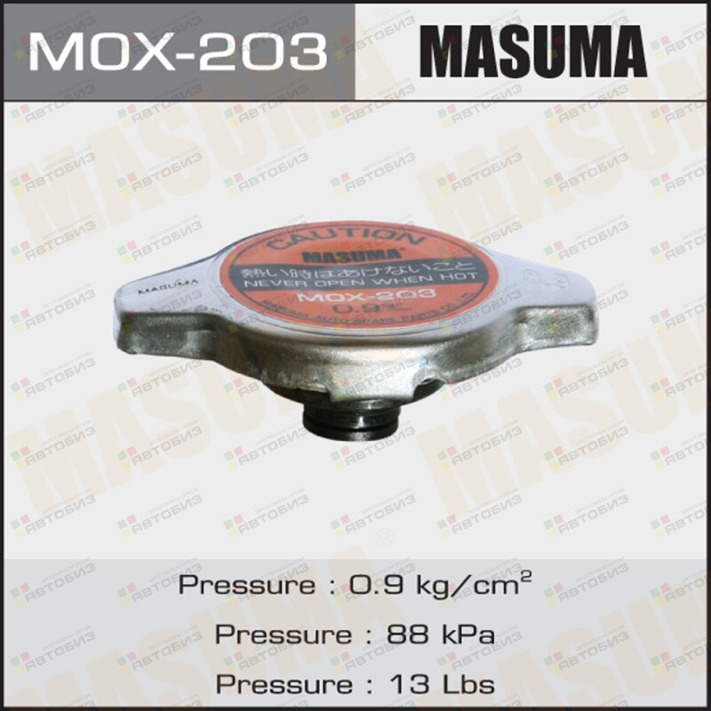 MOX-203_крышка радиатора металлLexus ES/GS/RX Audi 80 VW Passat/Po MASUMA MOX203