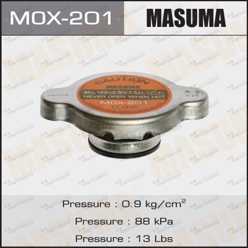 Крышка радиатора охлаждения 09 BAR MASUMA MOX201