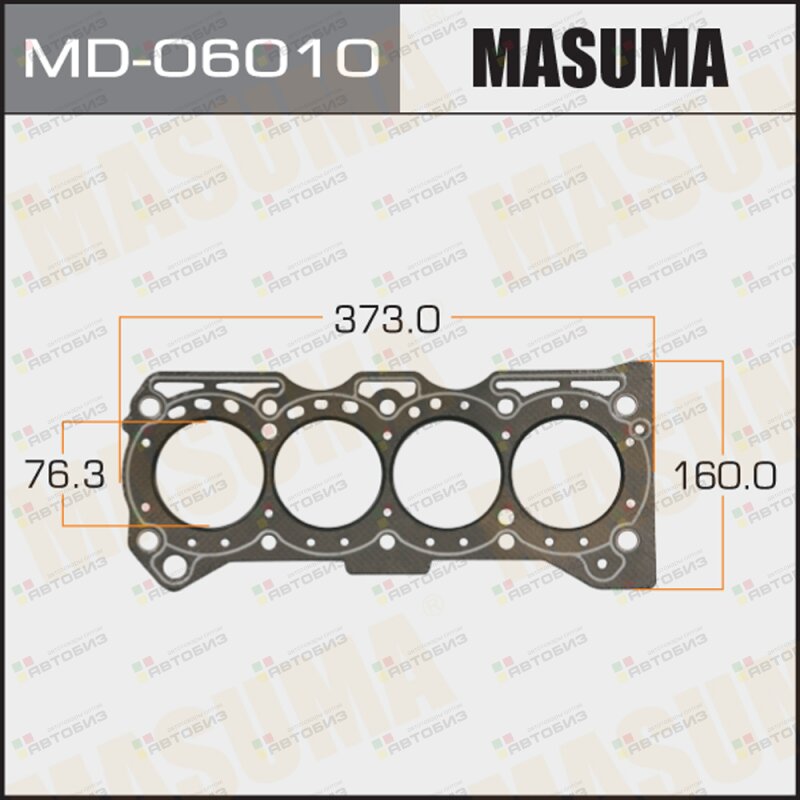 Прокладка Головки блока  G16A (графит-эластомер) Толщина 160 мм (1/10) MASUMA MD06010