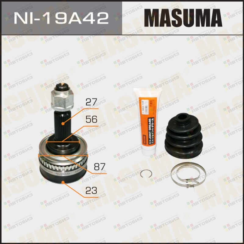 ШРУС MASUMA 23X56X27X42 MASUMA NI19A42