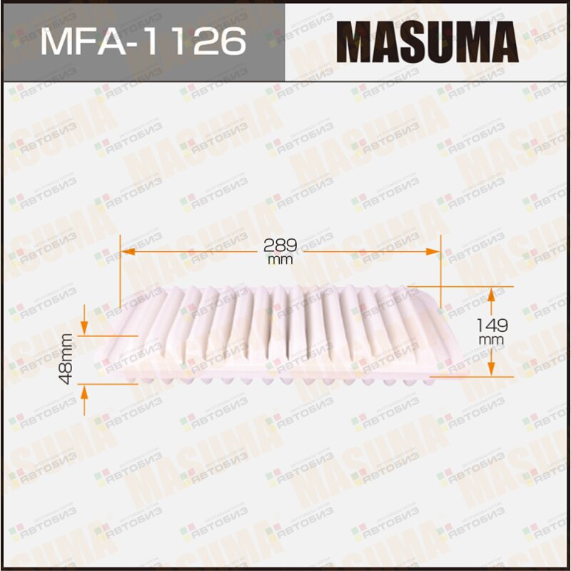 Воздушный фильтр MASUMA MFA1126