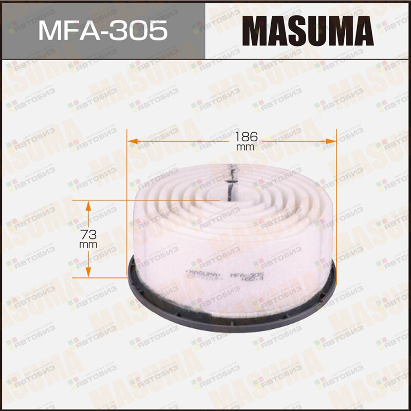 Воздушный фильтр A-182A MASUMA (1/20) MASUMA MFA305