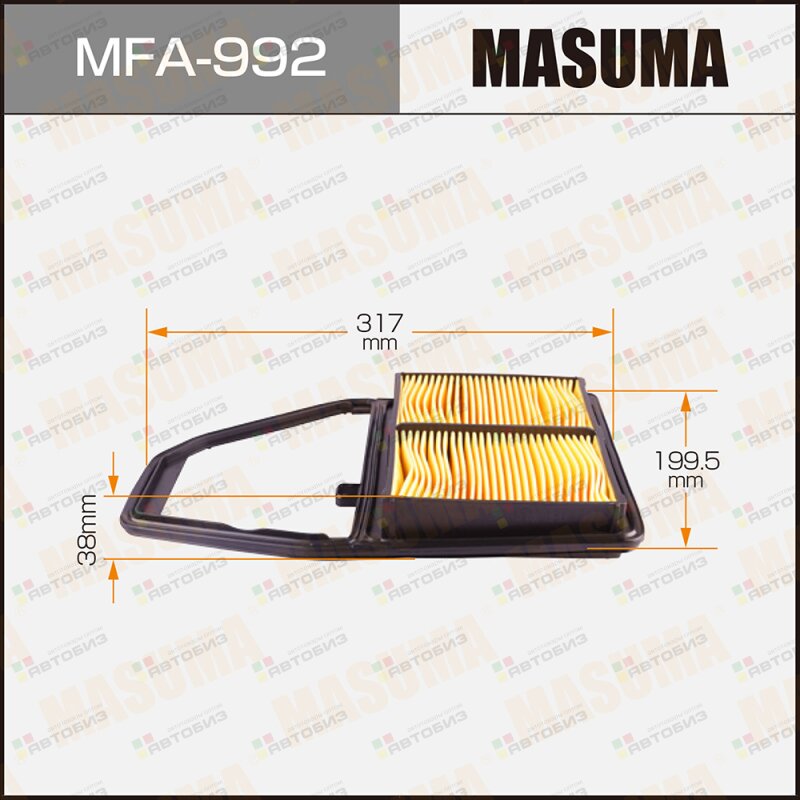 Фильтр воздушный MASUMA MFA992