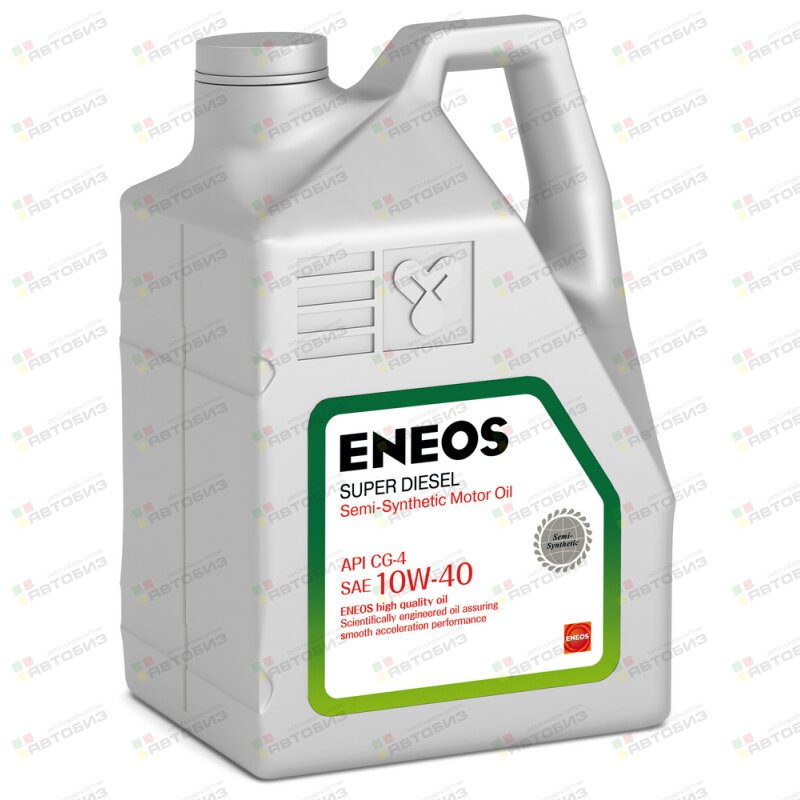 Масло моторное ENEOS Diesel SUPER 10W40 CG-4 полусинтетика 6л (1/3) ENEOS OIL1329