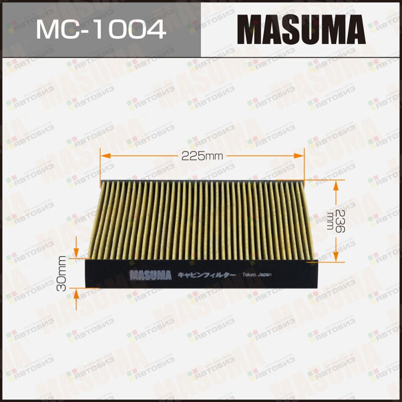 Фильтр салона MASUMA MC1004