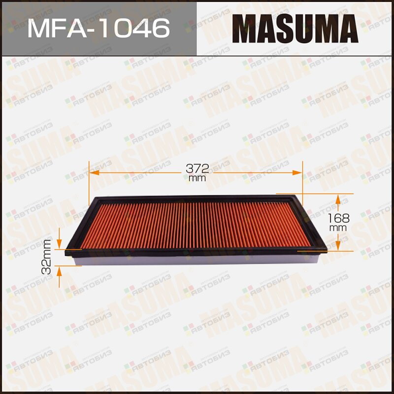 Фильтр воздушный пропитка MASUMA MFA1046