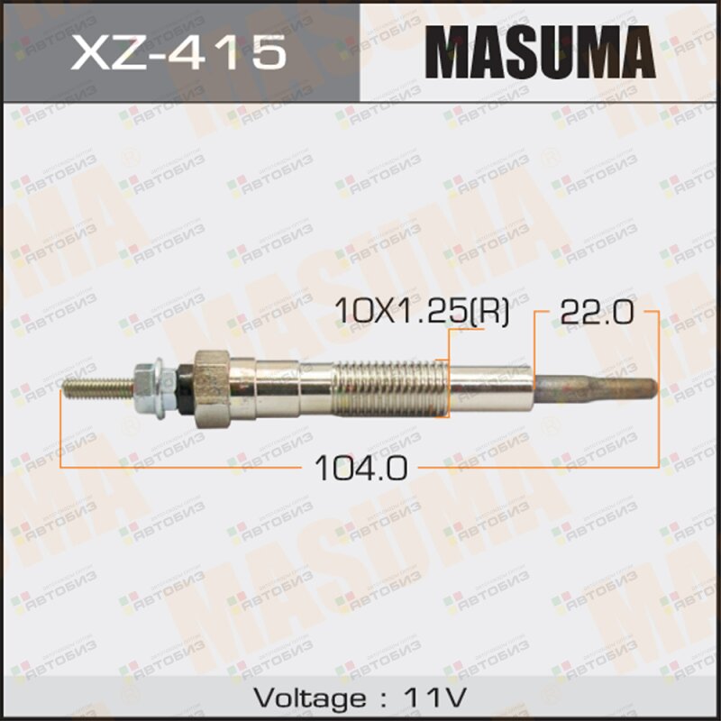 Свеча накала MASUMA XZ415