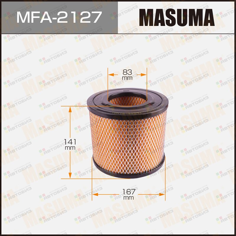 Воздушный фильтр A-2004V MASUMA (1/18) MASUMA MFA2127