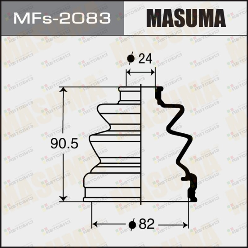 Пыльник ШРУСа MASUMA MFS2083