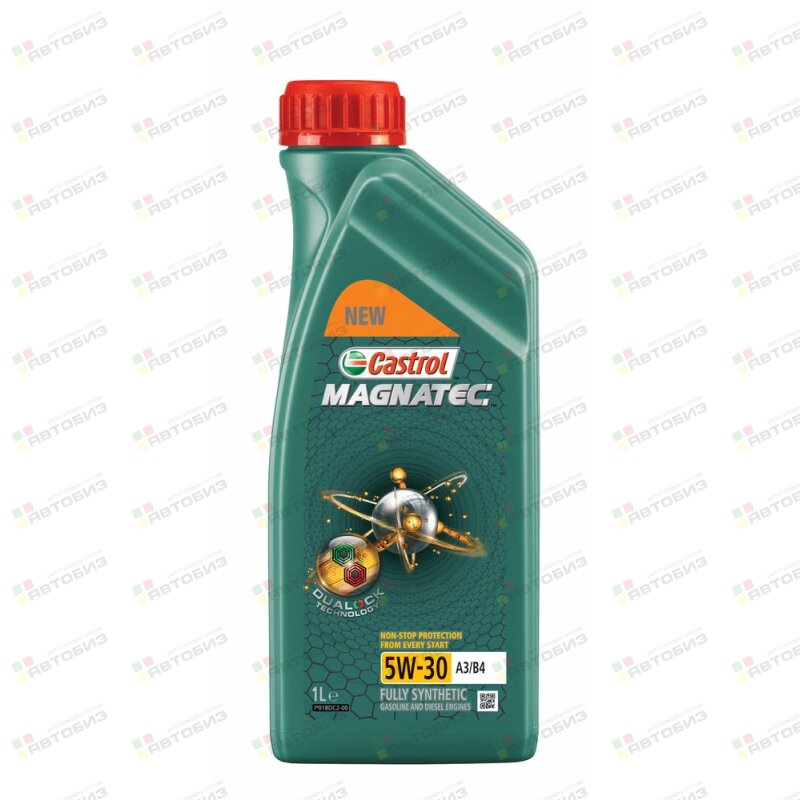 CASTROL Magnatec 5W30 SL A3/B4 бензин синтетика 1л (1/12) CASTROL 15C926