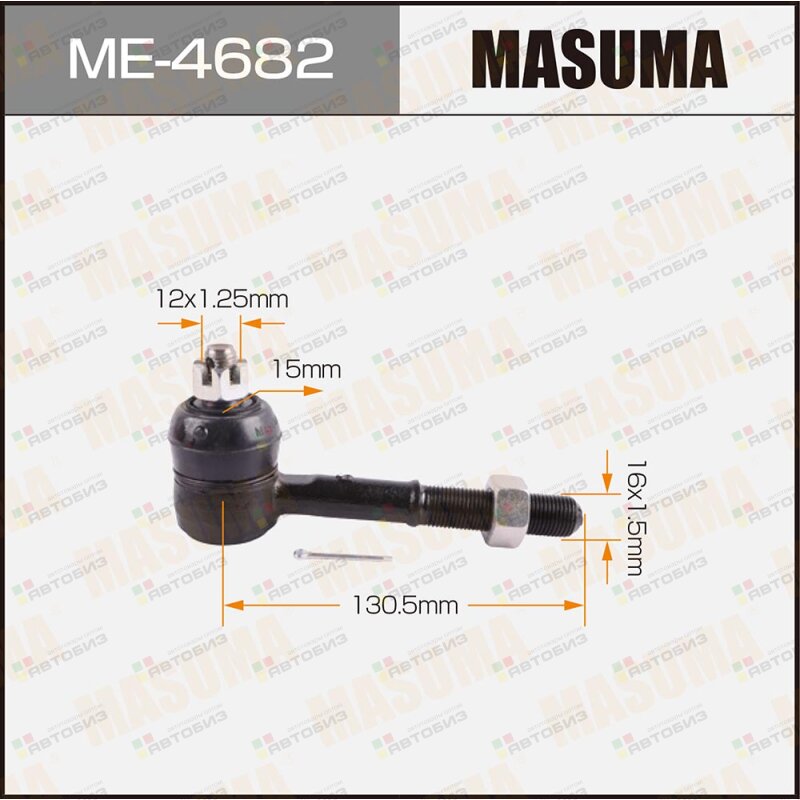 Наконечник рулевой тяги MASUMA ME4682