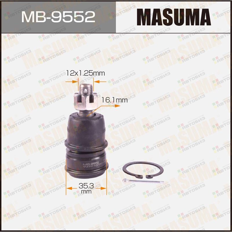 ШАРОВАЯ ОПОРА MASUMA FRONT LOW MARCH/K11 MASUMA MB9552