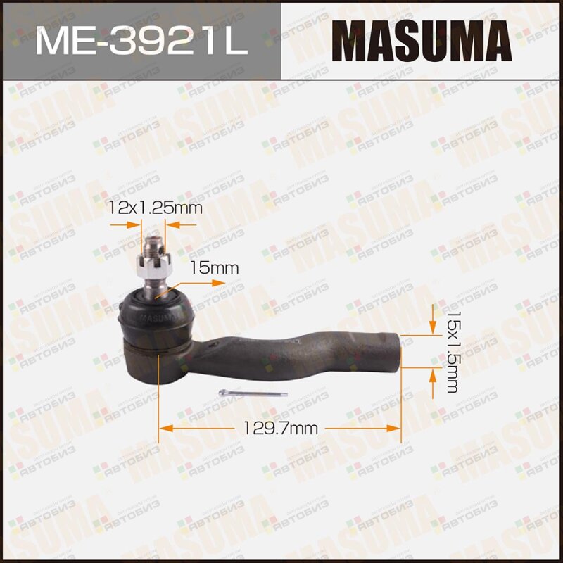 Наконечник рулевой тяги MASUMA TOYOTA NOAH VOXY / AZR6 ZRR8 ZWR80 07-21 LH MASUMA ME3921L