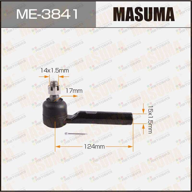 Наконечник рулевой тяги MASUMA ME3841