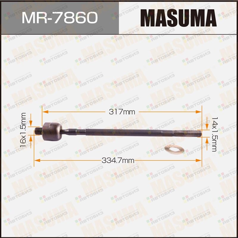 Рулевая тяга MASUMA MITSUBISHI LANCER / CN9A 96-97 MASUMA MR7860