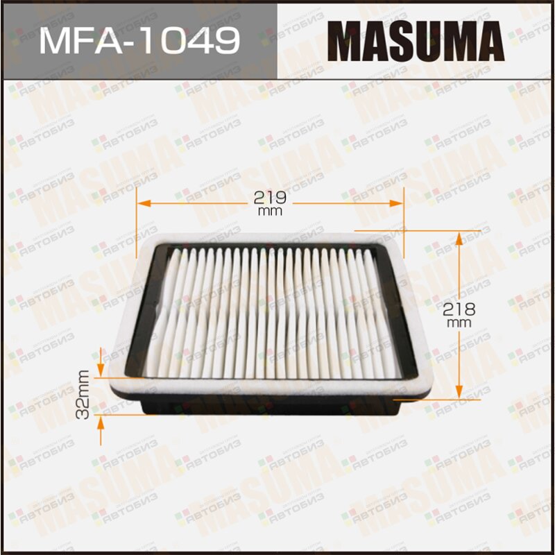 Воздушный фильтр MASUMA MFA1049