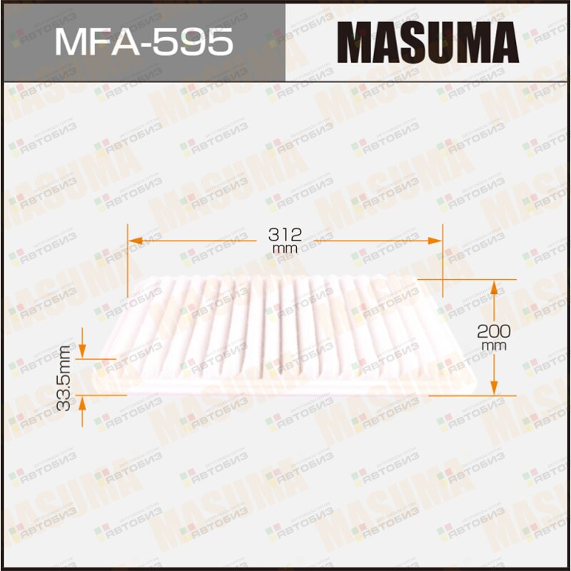 Фильтр воздушный MASUMA MFA595