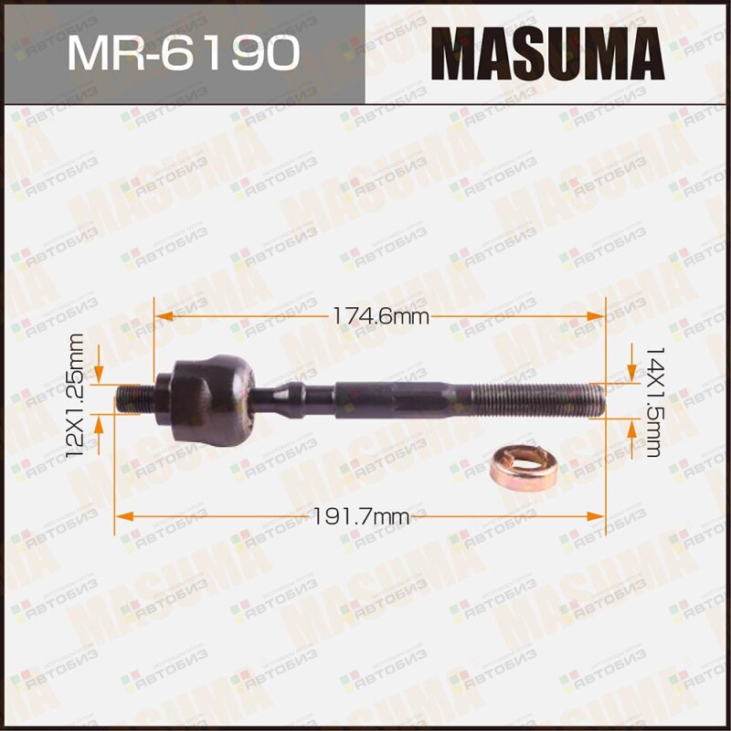 РУЛЕВАЯ ТЯГА MASUMA CIVIC/ EG4 EG6 EG8 EG9 УП MASUMA MR6190