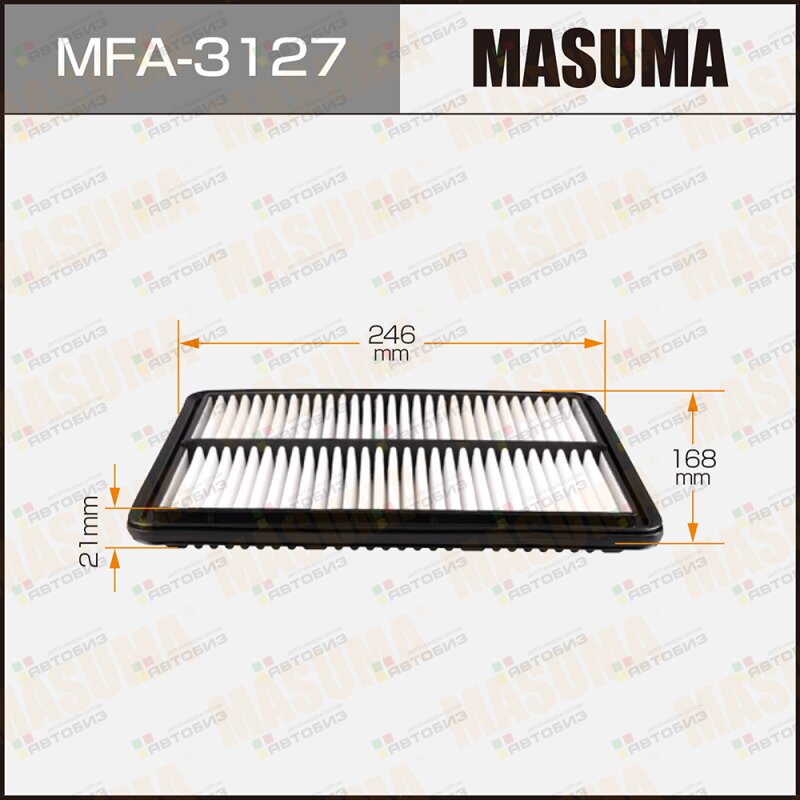 MFA-3127_фильтр воздушный Daihatsu Atrai K3-VE S2 00/ Hijet Grand MASUMA MFA3127