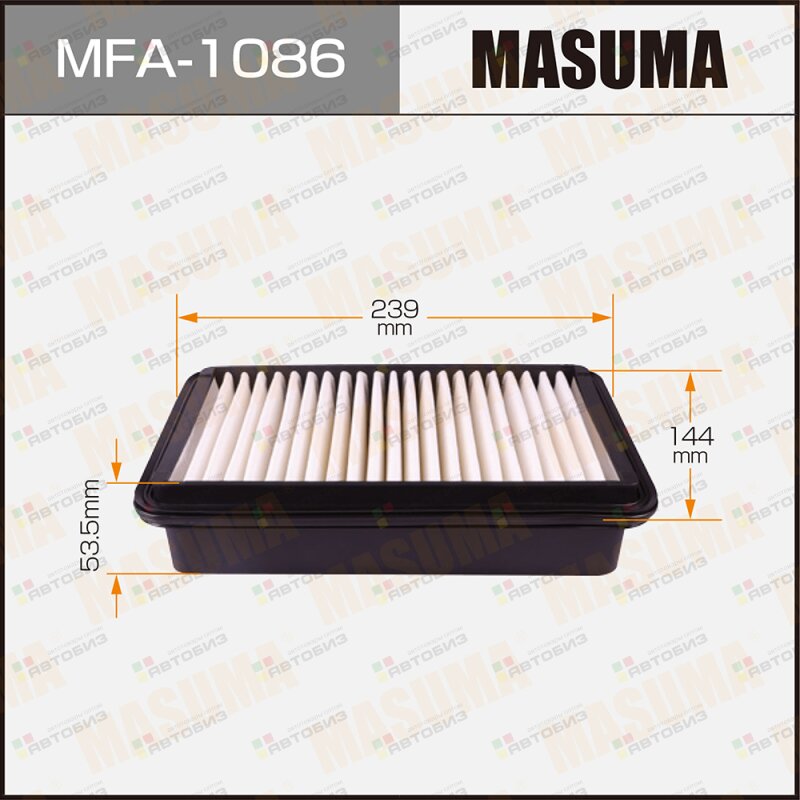 Воздушный фильтр MASUMA MFA1086