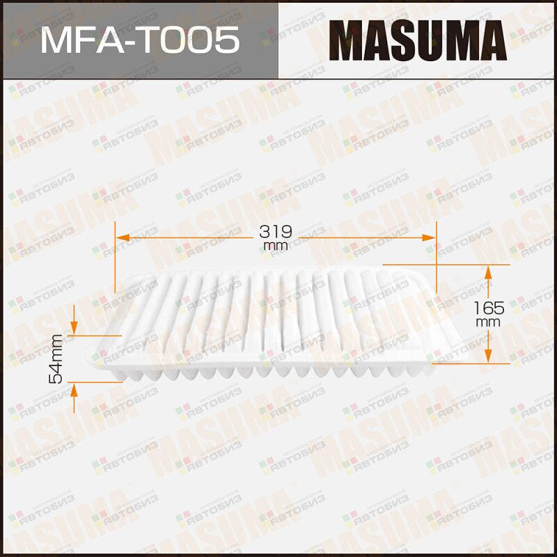 Воздушный фильтр MASUMA MFAT005
