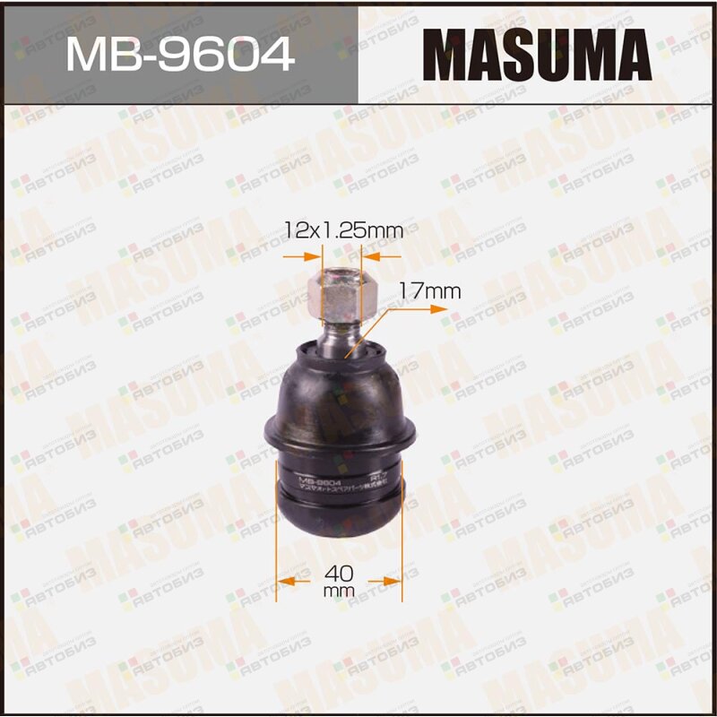 ШАРОВАЯ ОПОРА MASUMA FRONT LOW PAJERO IO/ H76W H7 MASUMA MB9604