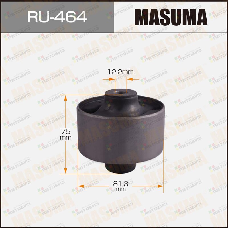Сайлентблок продольного рычага MASUMA RU464