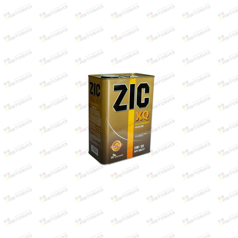 ZIC XQ 5w30 SМ/SN/CF 4л (1/4) (бензин/дизель синт) ZIC 163203