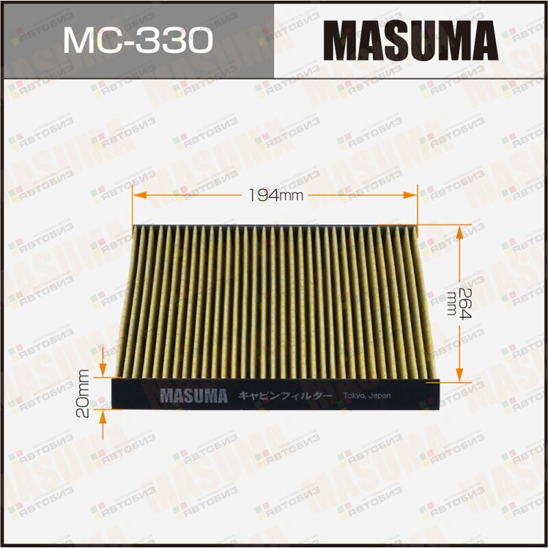 Фильтр салона MASUMA MC330
