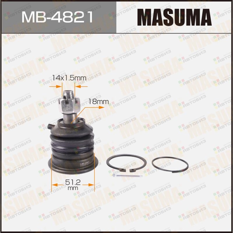 Опора шаровая MASUMA MB4821