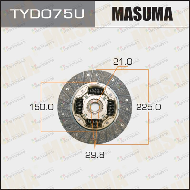 Диск сцепления exedy MASUMA TYD075U