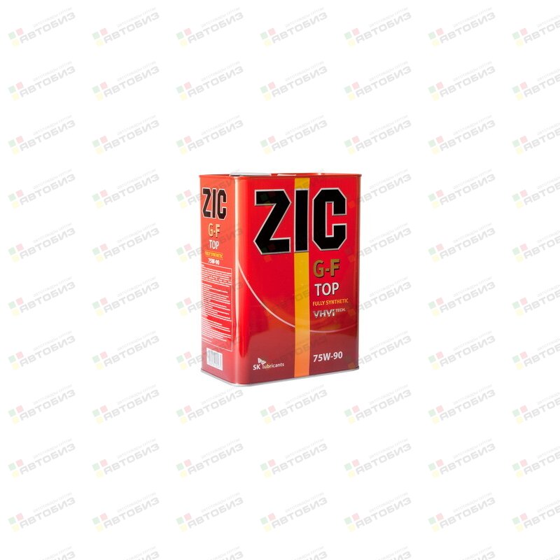 ZIC трансм G-F TOP 75w90 GL-4/5 4л (синтетика) (1/4) ZIC 167103