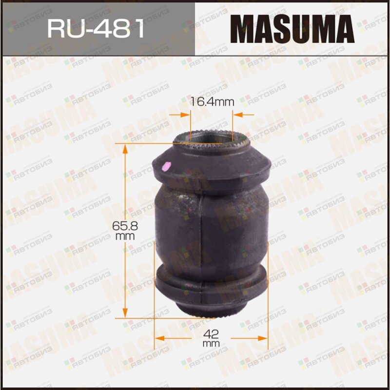 Сайлентблок пер нижн рычага MASUMA RU481