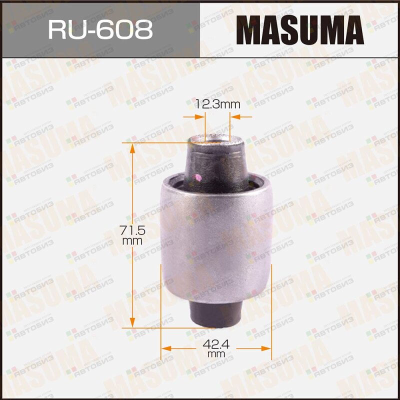 Сайлентблок Masuma MASUMA RU608