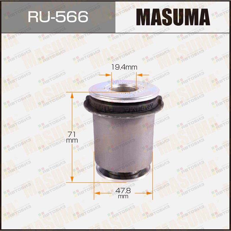 Сайлентблок Masuma MASUMA RU566