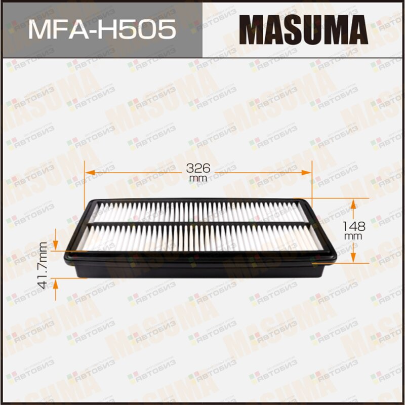 Воздушный фильтр MASUMA MFAH505