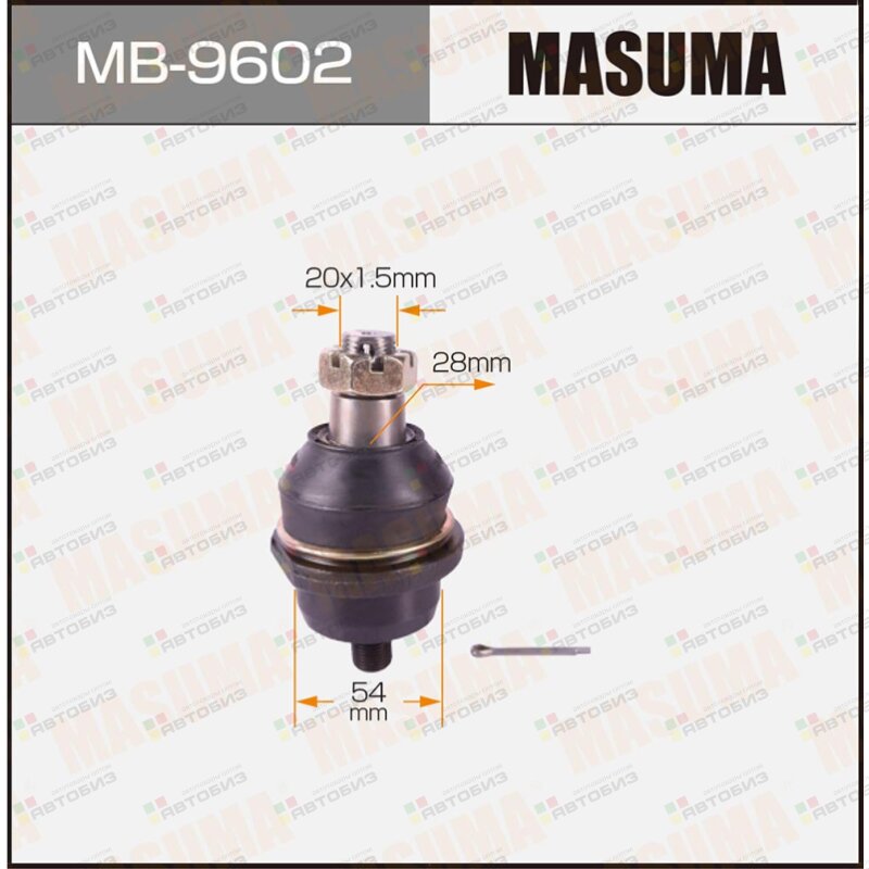 Шаровая опора  front low MITSUBISHI CANTER/ FA FB FE MASUMA MB9602