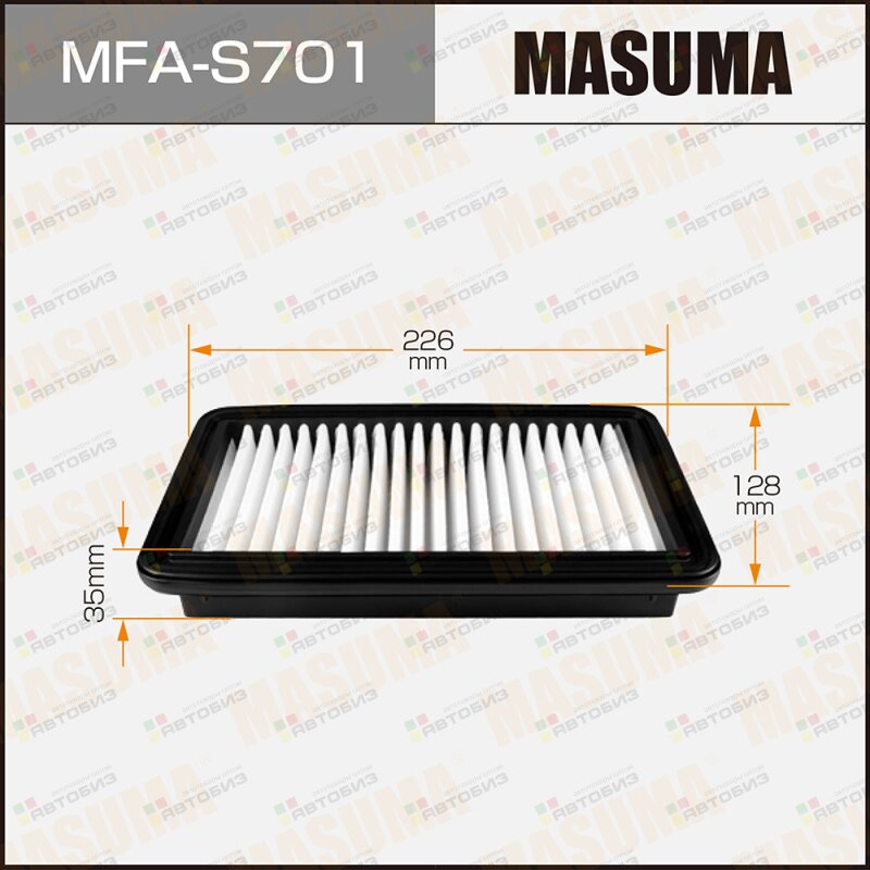 Воздушный фильтр Masuma MFA-S701 MASUMA MFAS701