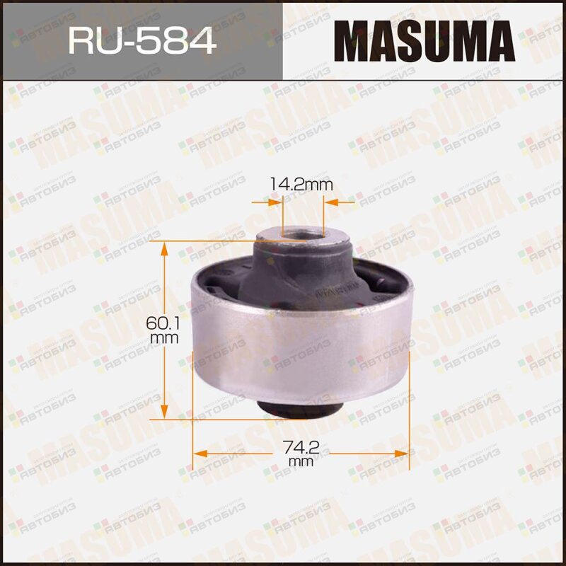 Сайлентблок MASUMA ACCORD CM front low MASUMA RU584